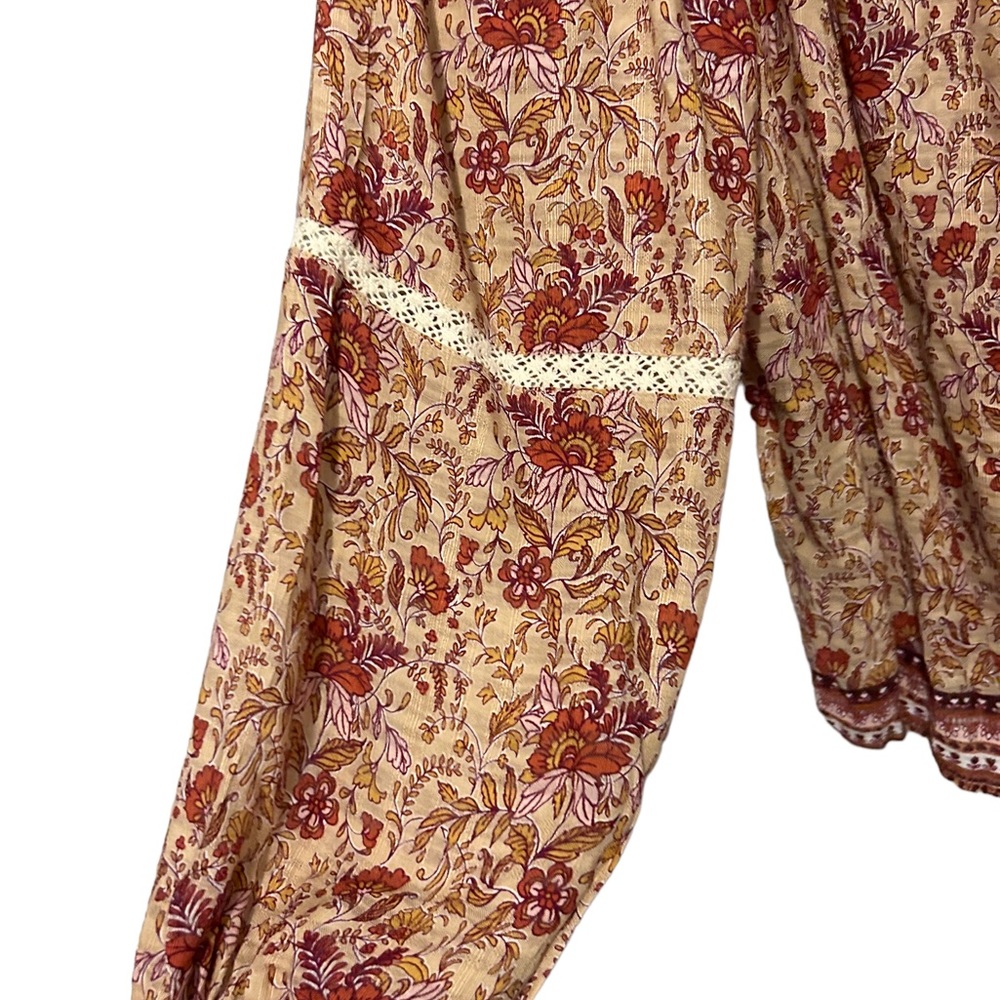 June And Hudson Multicolored Print Blouse Size 1 - image 2